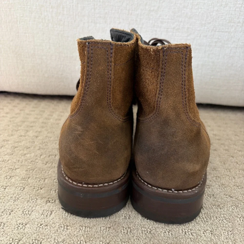 Thursday‎ Boot Company President Everyday Boots Mocha Suede Lace Up Men US 12